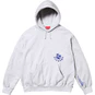 Supreme Wild Embroidered Hooded Sweatshirt Ash Grey