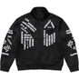 Supreme Worldwide Tricot Track Jacket Black