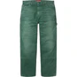 Supreme Worn Double Knee Painter Pant Green