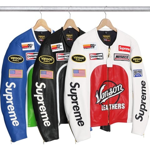 Supreme®/Vanson® Leather Star Jacket - Supreme