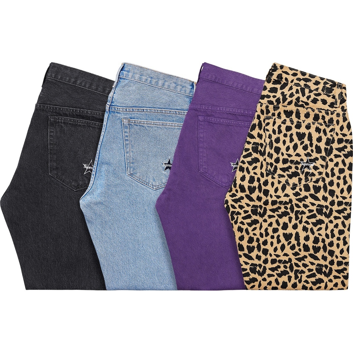 Supreme Washed Regular Jean (spring/summer 2017) - $148.00