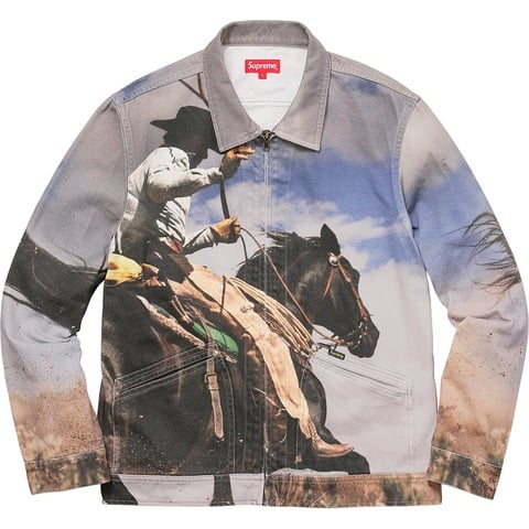 666 Denim Trucker Jacket - spring/summer 2017 - Supreme