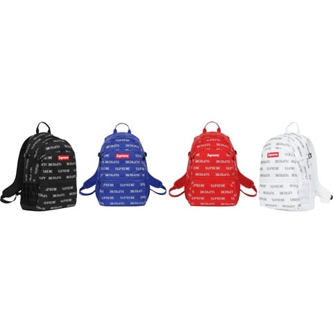 3M® Reflective Repeat Backpack - fall/winter 2016 - Supreme