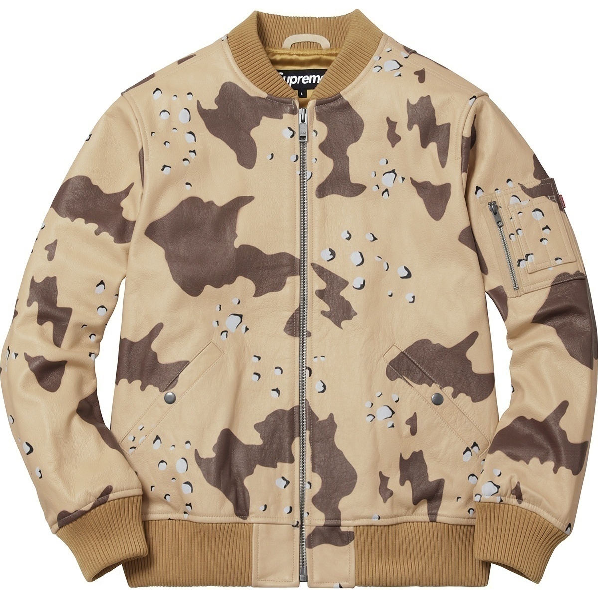 Leather MA-1 Jacket - spring/summer 2017 - Supreme
