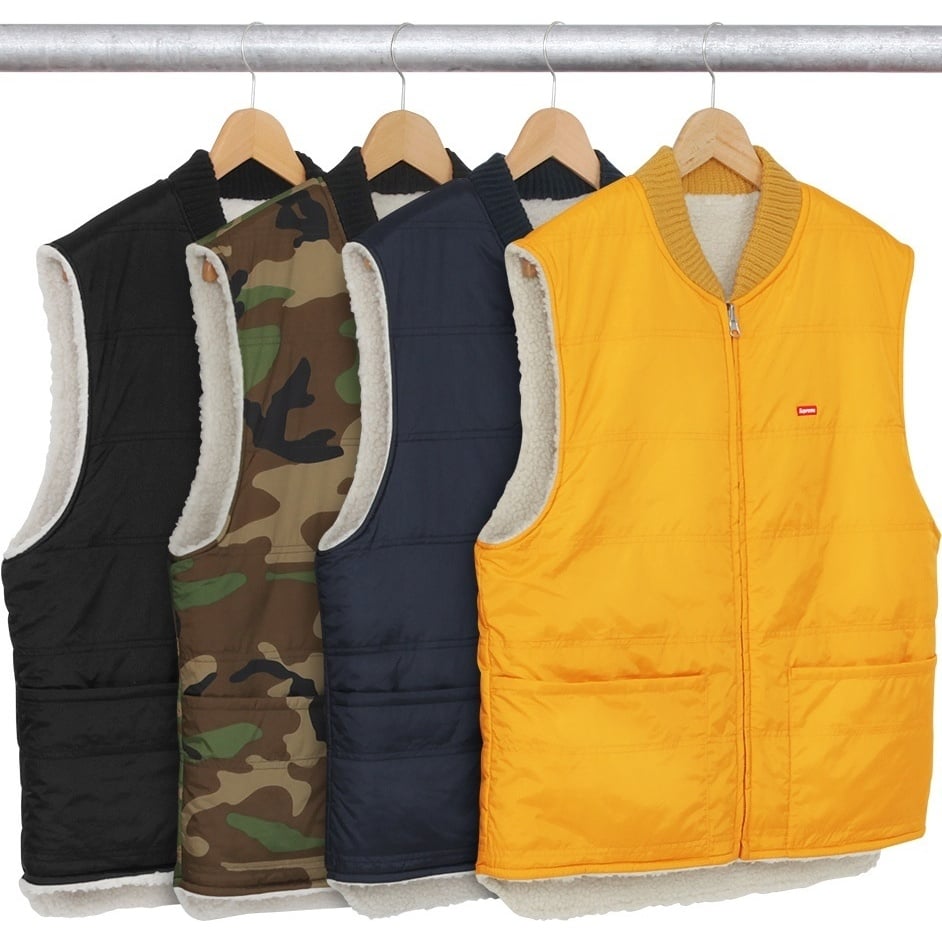 本日限定価格　supreme sherpa work ベスト d00012f9dfa045ceb2caf7e9ca98a4