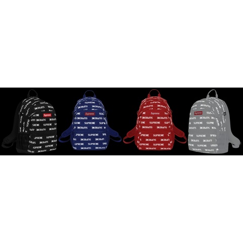 3M® Reflective Repeat Backpack - fall/winter 2016 - Supreme