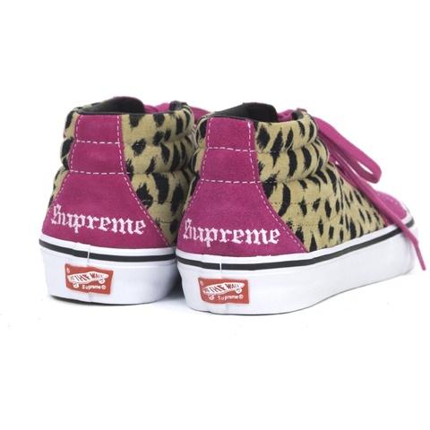 Supreme Vans Velvet Leopard SK8 Mid - Colorway