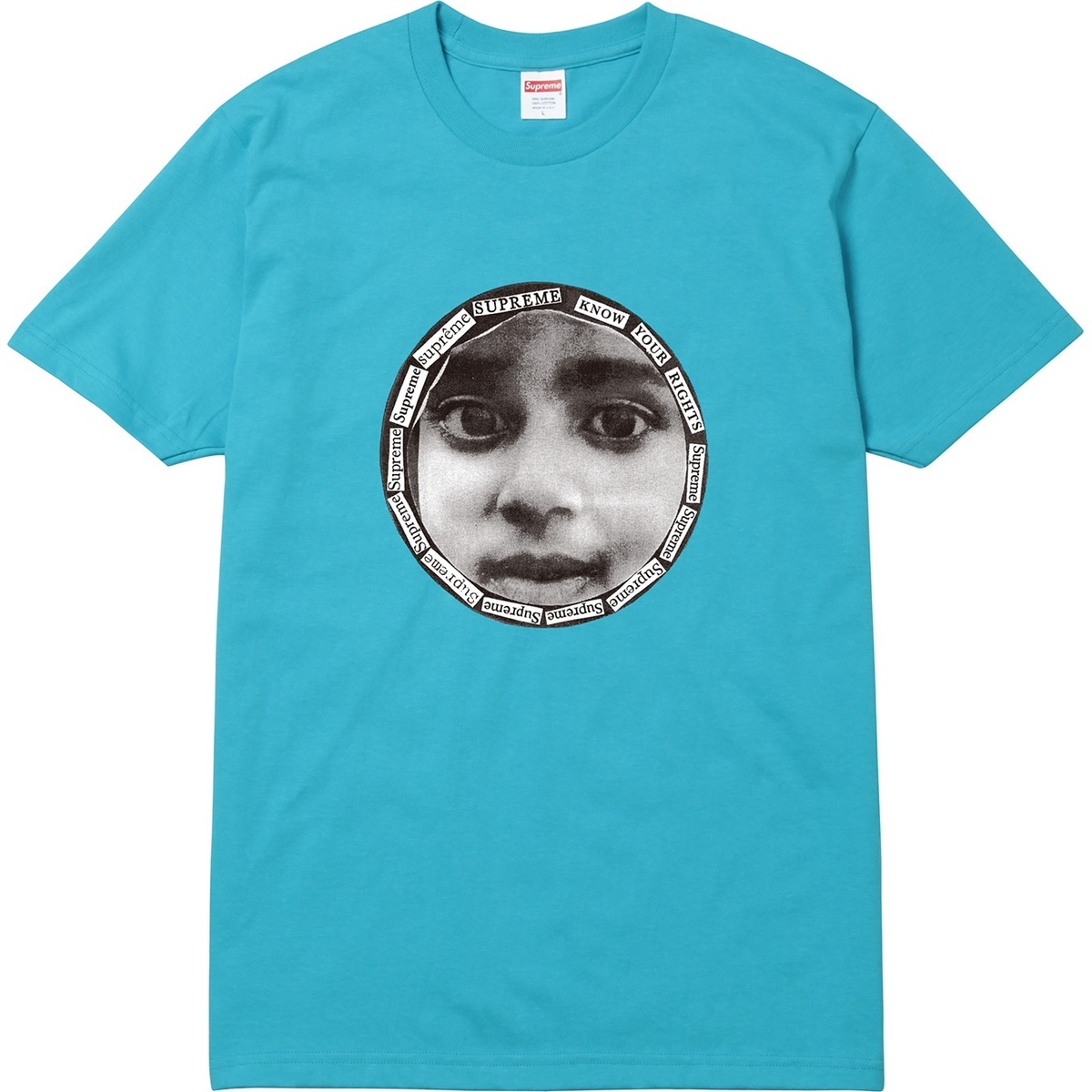 Supreme Know Your Rights Tee (spring/summer 2017) - $44.00