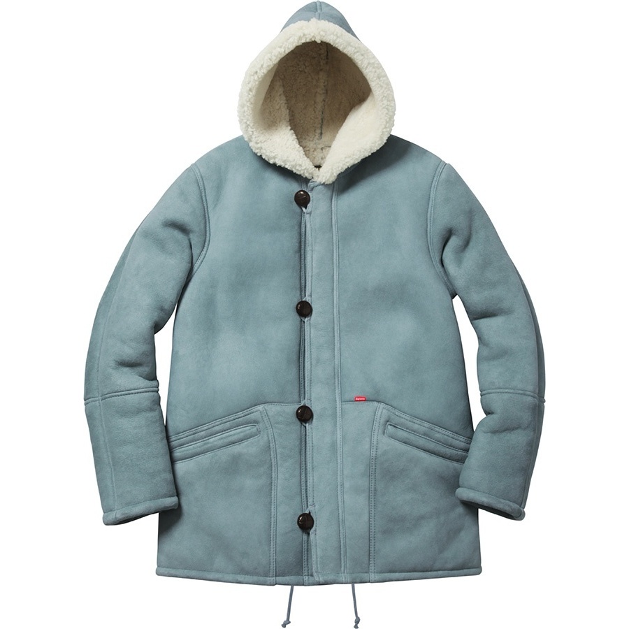 Supreme/Schott® Hooded Shearling - Supreme