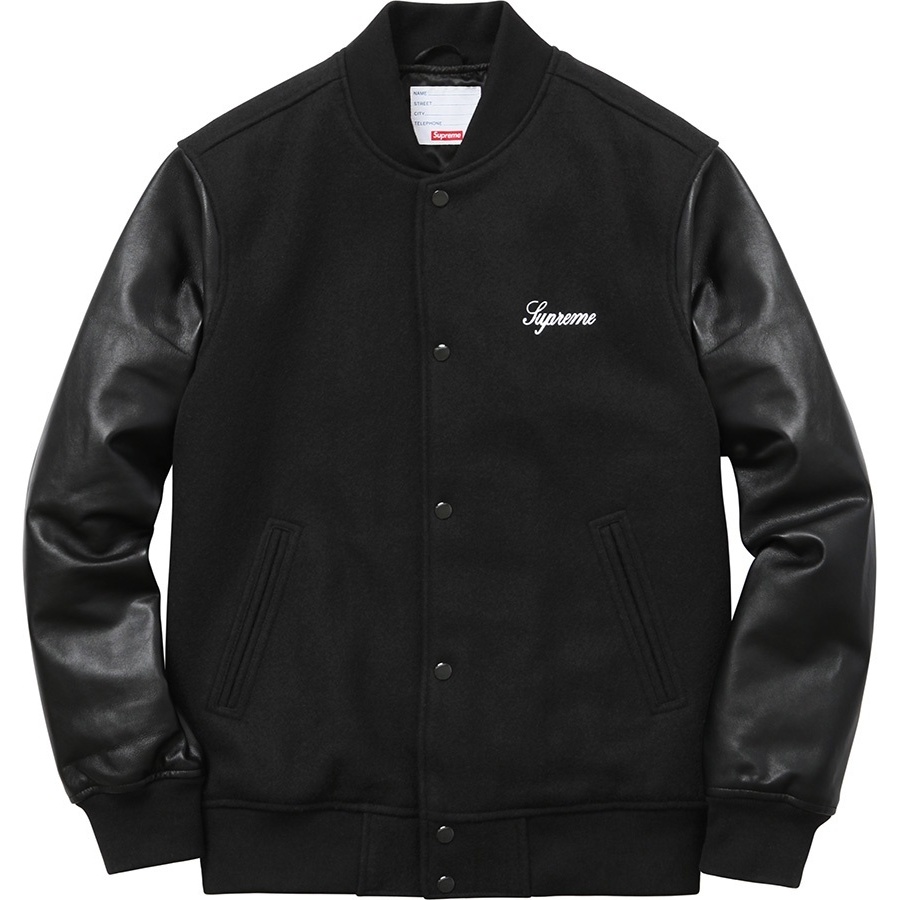 Wool Varsity Crew Jacket - SupremeCommunity