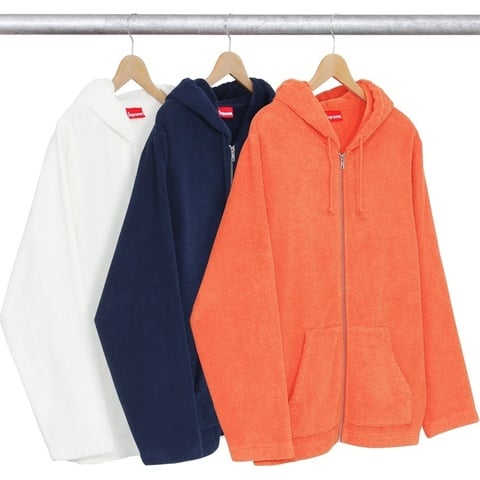 Supreme Terry Zip Up Sweat
