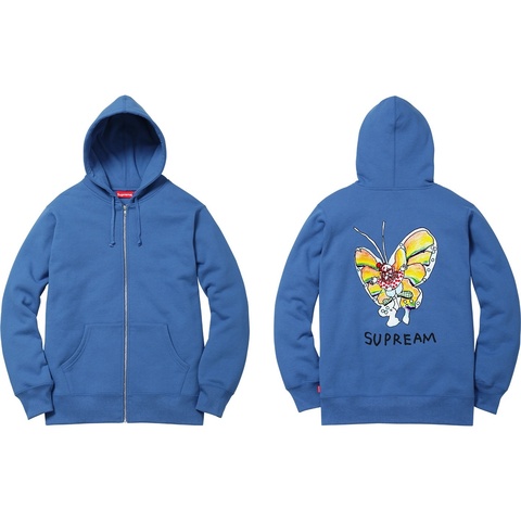 Supreme Gonz Butterfly Zip Up Sweat - Colorway