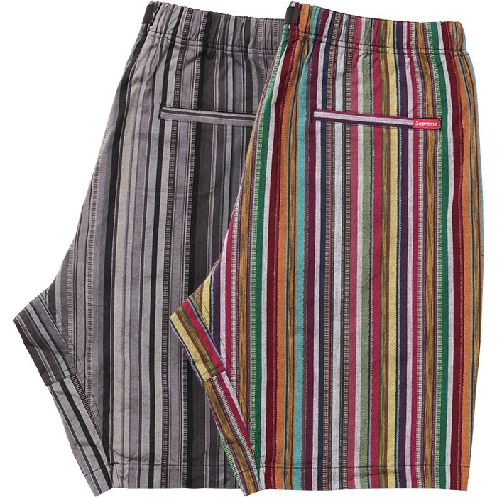 Supreme Striped Madras Belted Short (spring/summer 2014)