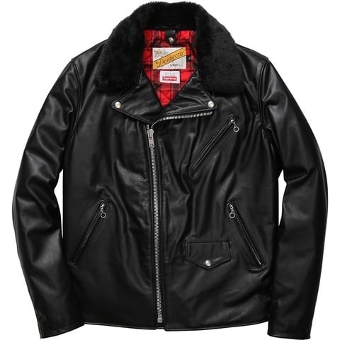 ジャケット・アウター Supreme/Schott Perfect Leather Jacket S Supreme®/Schott® The Crow Perfecto Leather Jacket | Supreme 21fw