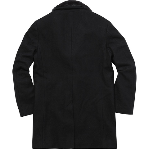 Fur Collar Tweed Coat - fall/winter 2015 - Supreme