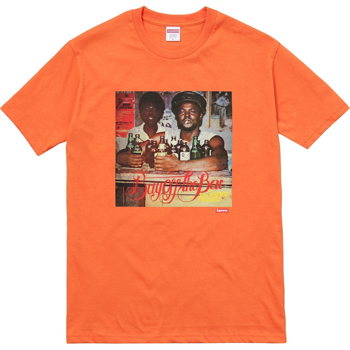 Supreme Buy Off The Bar Tee (spring/summer 2017) - $48.00