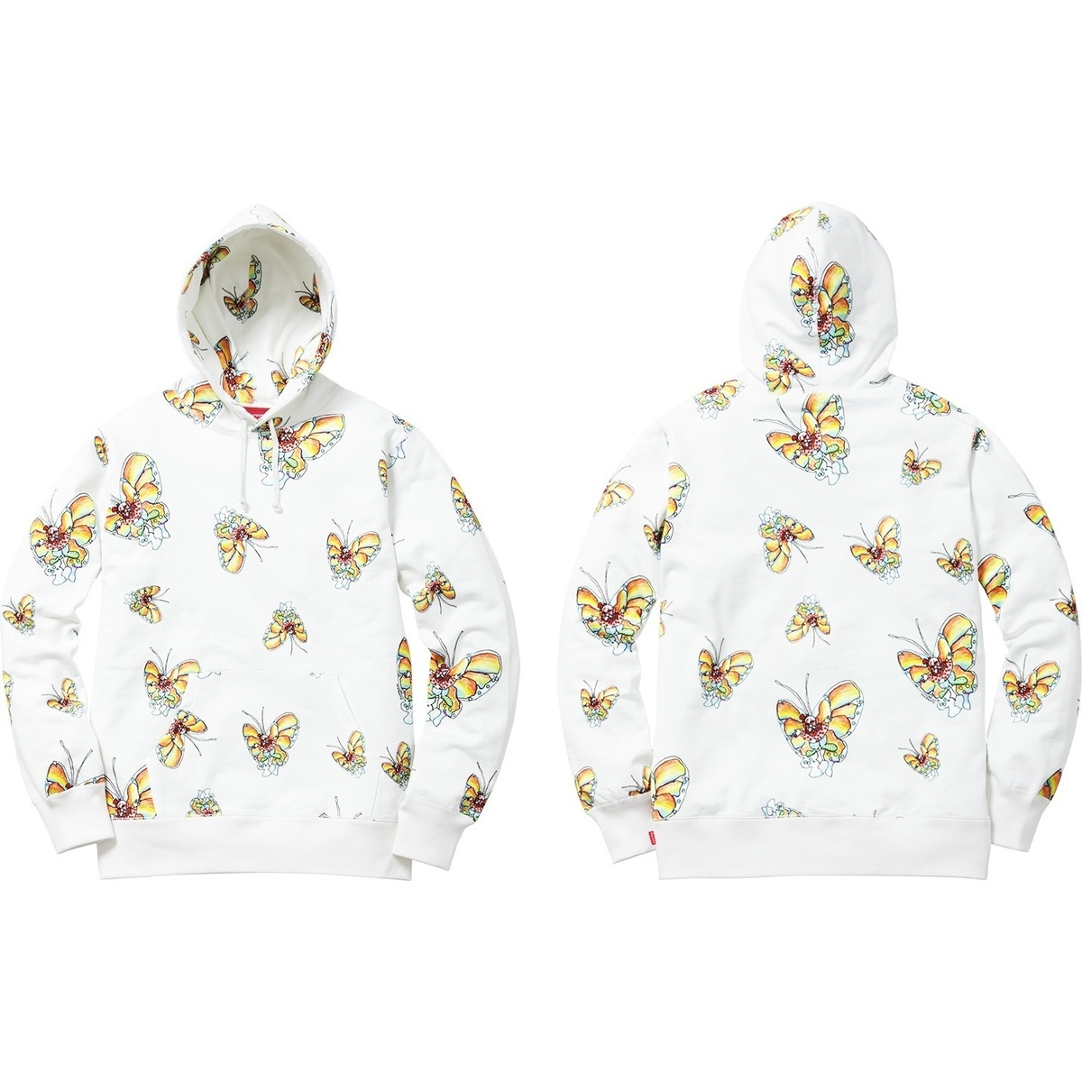 Supreme Gonz Butterfly Hooded Sweatshirt (spring/summer 2016)