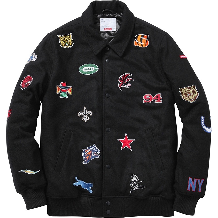 Supreme Franchise Varsity Jacket (fall/winter 2014)