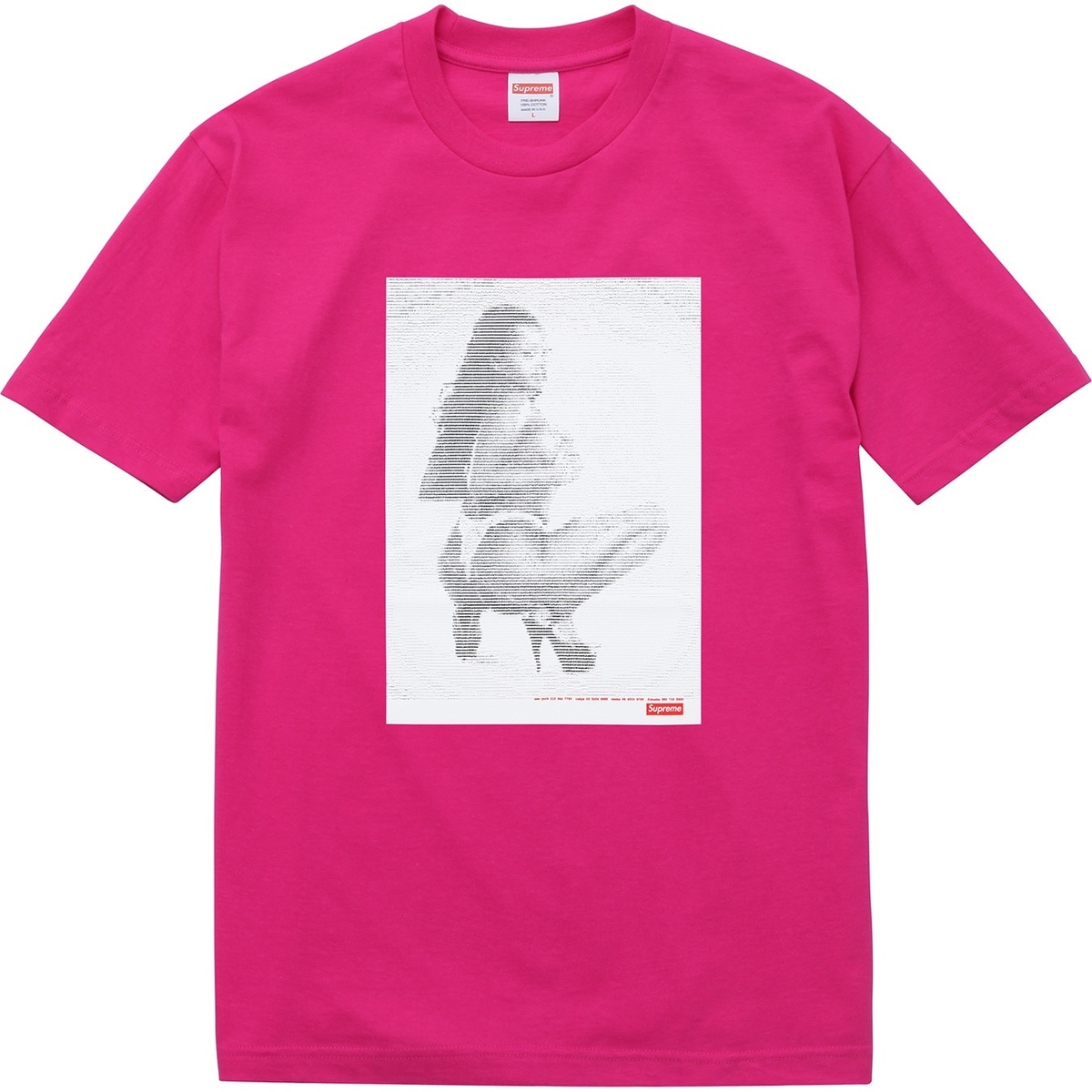 Supreme Digi Tee (spring/summer 2017) - $44.00