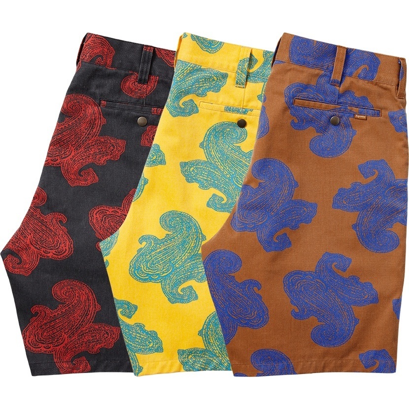 Supreme Paisley Work Short (spring/summer 2014)