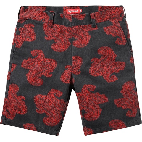 Supreme Paisley Work Short - Colorway