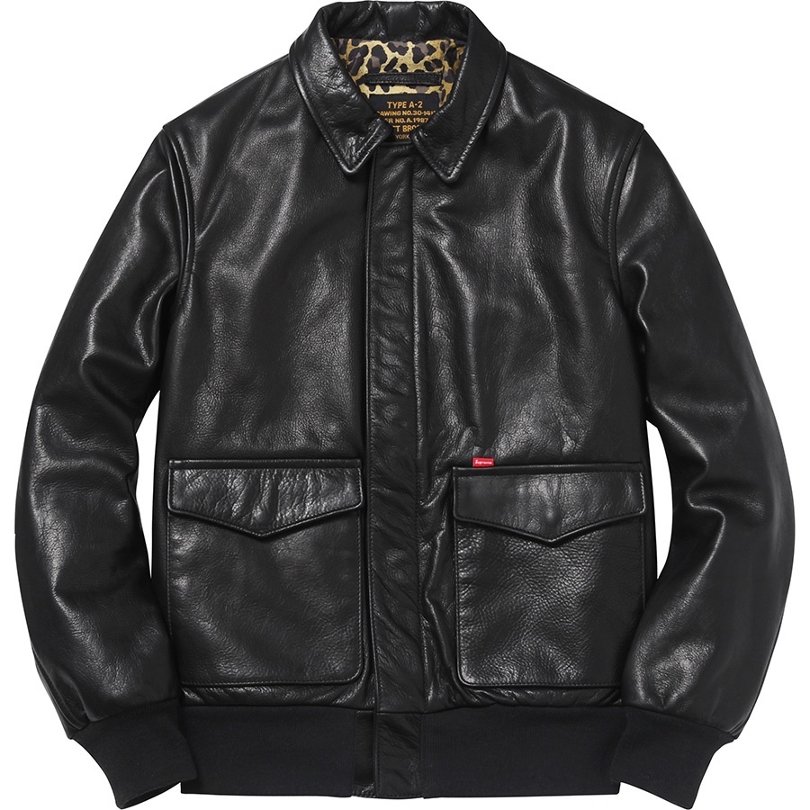 Supreme/Schott® Leather A-2 Jacket - SupremeCommunity