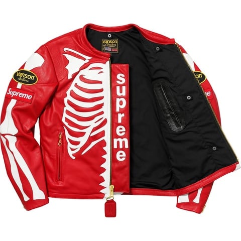 Supreme Supreme®/Vanson® Leather Bones Jacket - Colorway