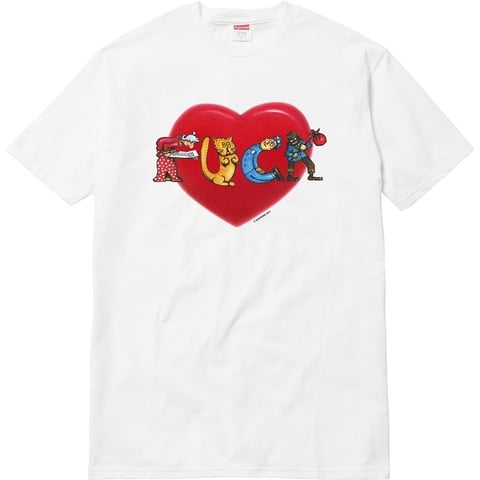 Supreme Heart Tee - Colorway