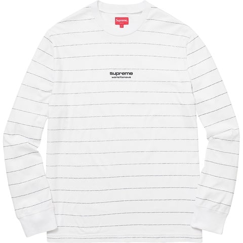 Supreme Logo Stripe L/S Top - Colorway