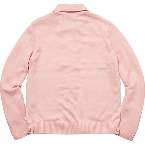 Supreme Leather Front Polo Sweater - Colorway