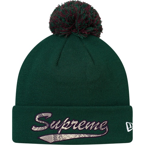 Supreme New Era® Snake Script Beanie - Colorway