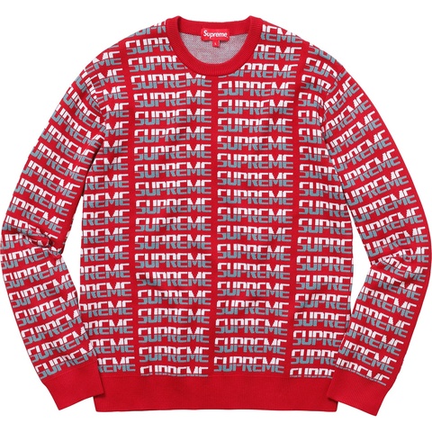 Supreme Repeat Sweater - Colorway