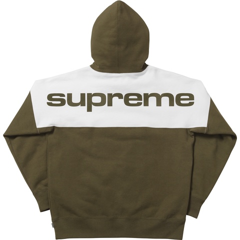 ミ*ー様 Supreme 17AW Blocked Hooded Sweatsh Blocked Hooded Sweatshirt - fall/winter 2017 - Supreme