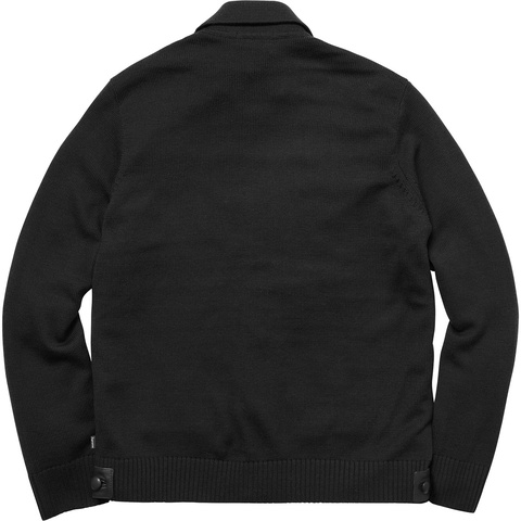 Supreme Leather Front Polo Sweater - Colorway