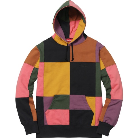 Supreme Patchwork Hooded Sweatshirt - Colorway