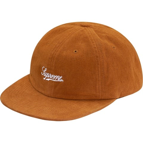 Brushed Twill Script 6-Panel - fall/winter 2017 - Supreme