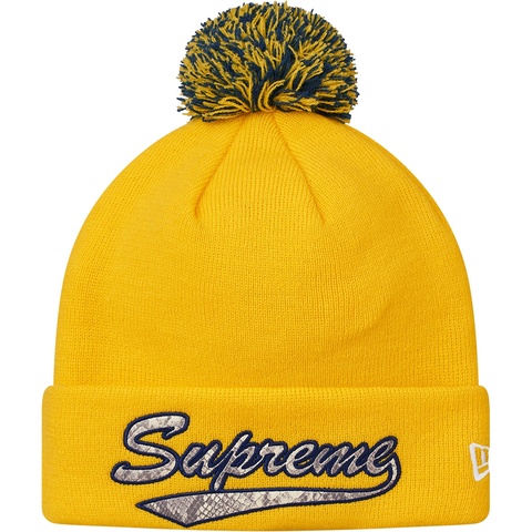 Supreme New Era® Snake Script Beanie - Colorway