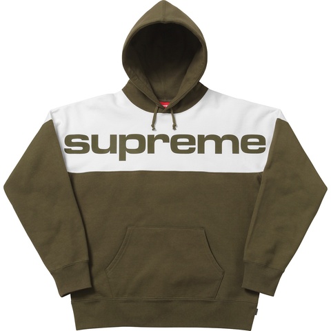 Blocked Hooded Sweatshirt - fall/winter 2017 - Supreme