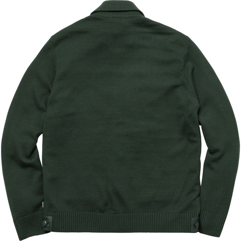 Supreme Leather Front Polo Sweater - Colorway