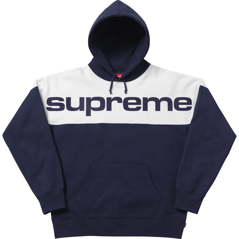 Blocked Hooded Sweatshirt - fall/winter 2017 - Supreme