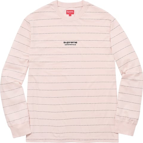 Supreme Logo Stripe L/S Top - Colorway