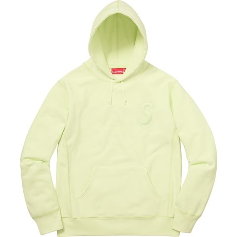 Tonal S Logo Hooded Sweatshirt - fall/winter 2017 - Supreme
