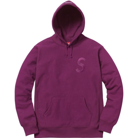 Tonal S Logo Hooded Sweatshirt - fall/winter 2017 - Supreme