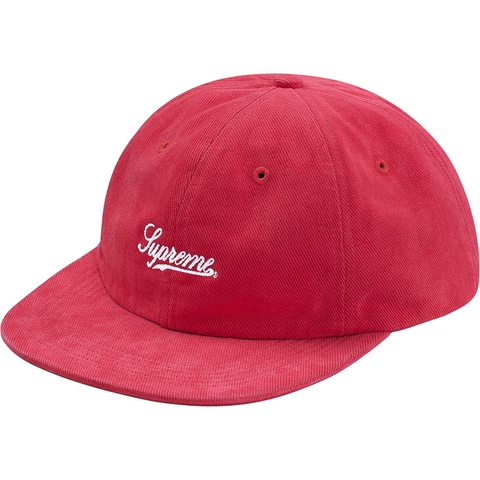 Brushed Twill Script 6-Panel - fall/winter 2017 - Supreme