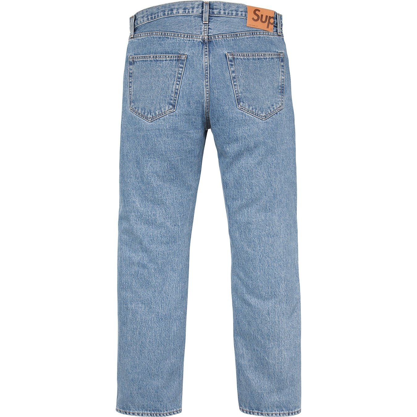 Supreme Stone Washed Slim Jeans (FW17) - $158