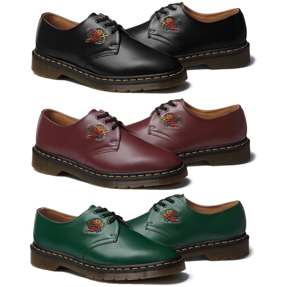 靴 Dr.martens 1461 Supreme Sacred Heart red Supreme®/Dr. Martens® Sacred Heart 3-Eye Shoe - Supreme