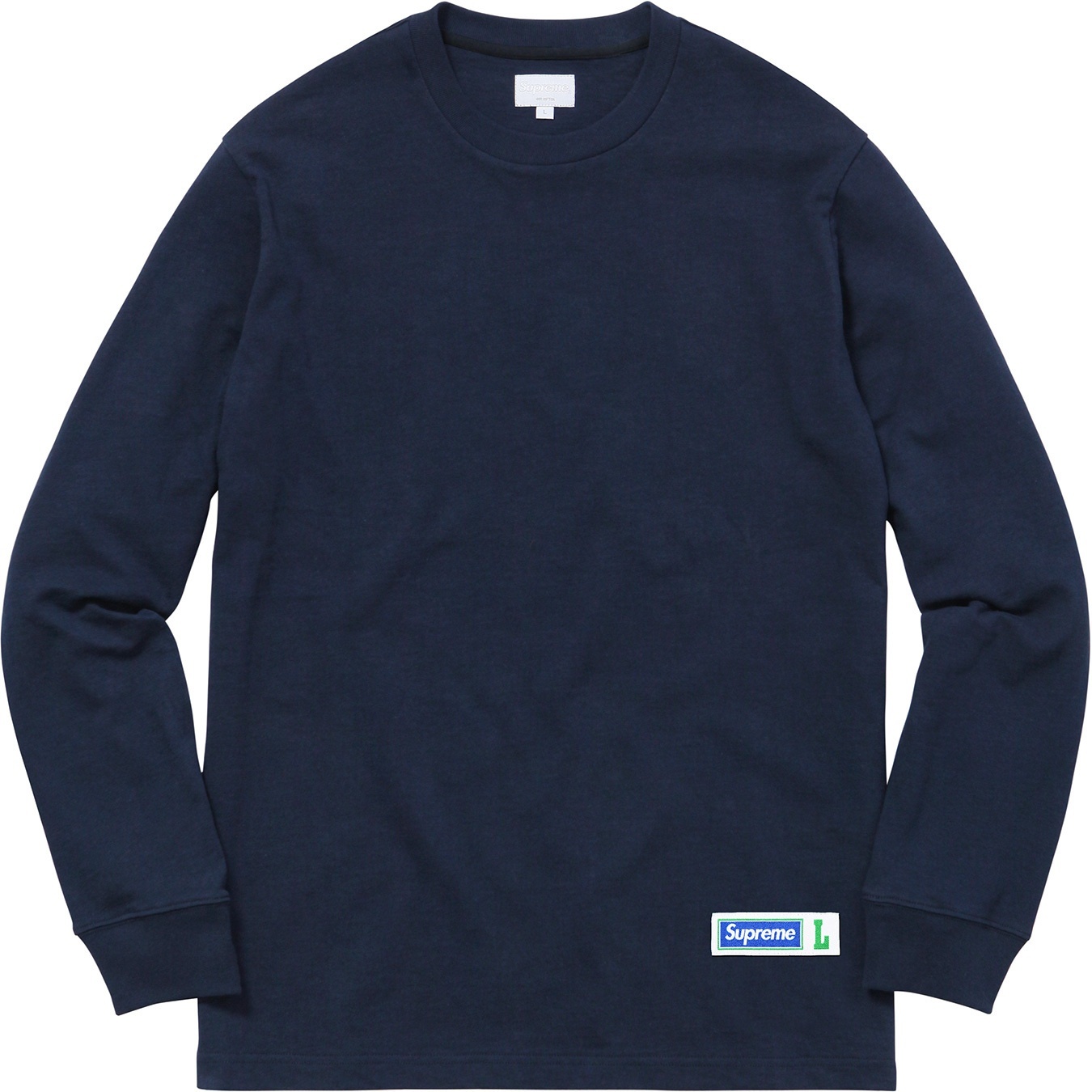 Supreme Athletic Label L S Top (FW17) - $78