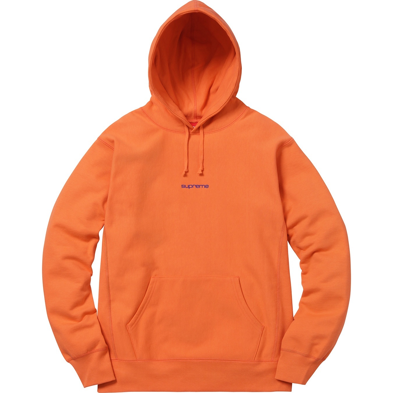 Supreme Compact Logo Hooded Sweatshirt (FW17) - $148