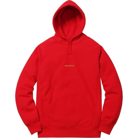 Compact Logo Hooded Sweatshirt - fall/winter 2017 - Supreme