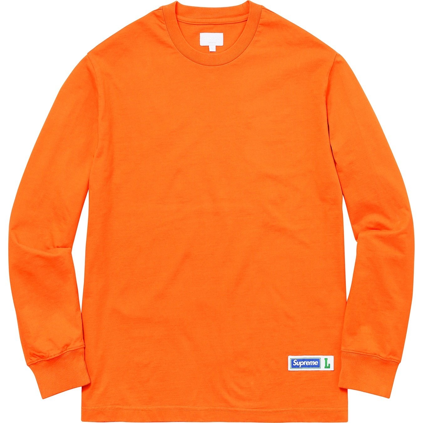 Supreme Athletic Label L S Top (FW17) - $78